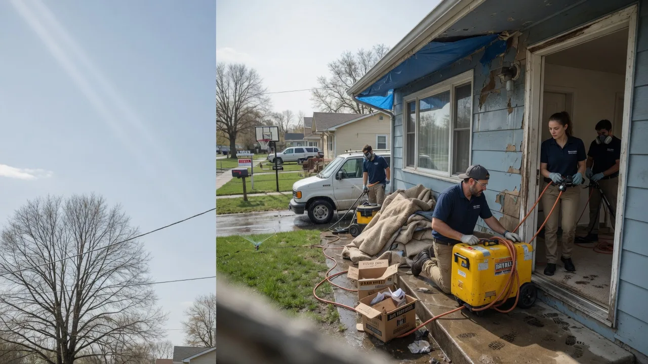 Basement Flood Cleanup in Howard Lake, MN near me